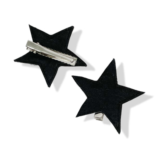 Black star clips