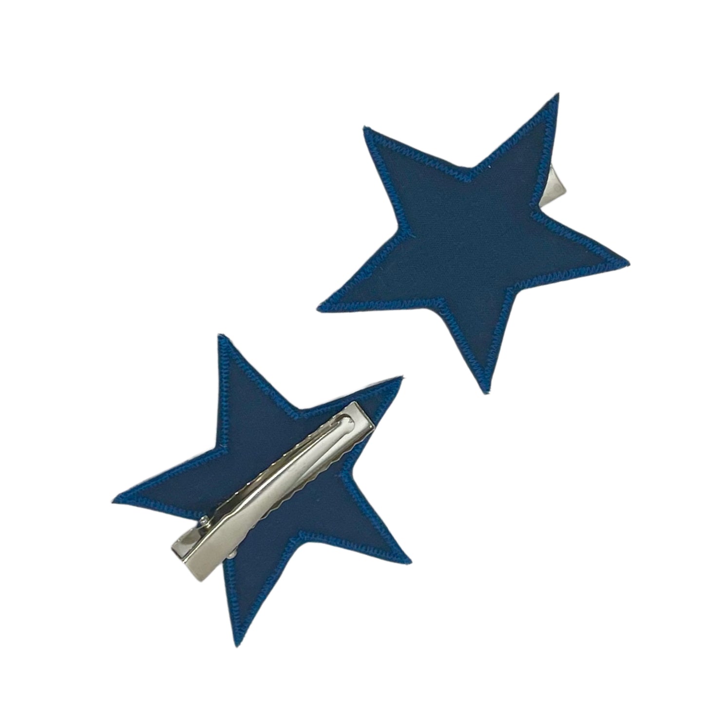 Navy star clips